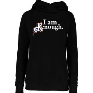 I Am Kenough Womens Funnel Neck Pullover Hood