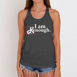 I Am Kenough Women's Knotted Racerback Tank