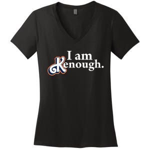 I Am Kenough Women's V-Neck T-Shirt