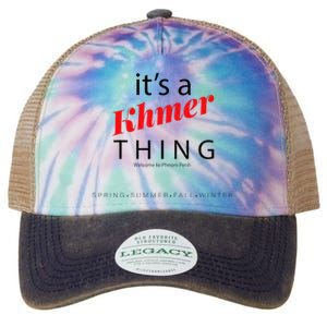 ItS A Khmer Thing – Celebrate Cambodian Culture & Travel Legacy Tie Dye Trucker Hat