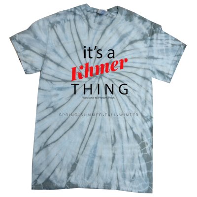 ItS A Khmer Thing – Celebrate Cambodian Culture & Travel Tie-Dye T-Shirt