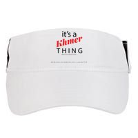 ItS A Khmer Thing – Celebrate Cambodian Culture & Travel Adult Drive Performance Visor