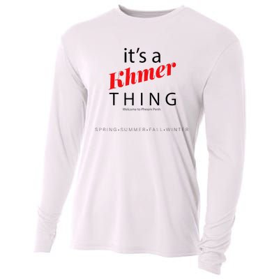 ItS A Khmer Thing – Celebrate Cambodian Culture & Travel Cooling Performance Long Sleeve Crew