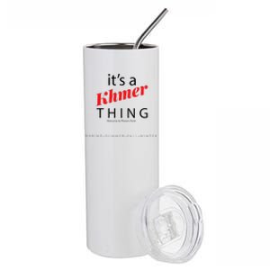 ItS A Khmer Thing – Celebrate Cambodian Culture & Travel Stainless Steel Tumbler