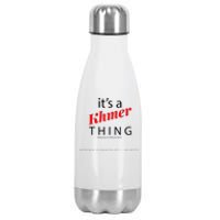 ItS A Khmer Thing – Celebrate Cambodian Culture & Travel Stainless Steel Insulated Water Bottle