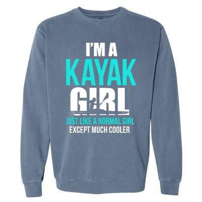 IM A Kayak Girl | Funny Kayaking Garment-Dyed Sweatshirt