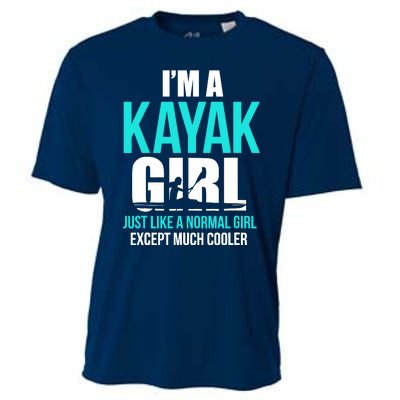 IM A Kayak Girl | Funny Kayaking Cooling Performance Crew T-Shirt