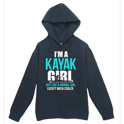 IM A Kayak Girl | Funny Kayaking Urban Pullover Hoodie