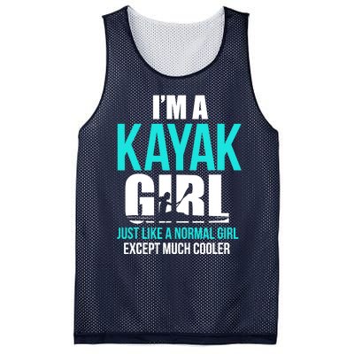 IM A Kayak Girl | Funny Kayaking Mesh Reversible Basketball Jersey Tank