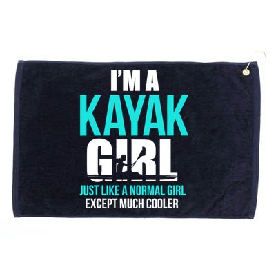 IM A Kayak Girl | Funny Kayaking Grommeted Golf Towel