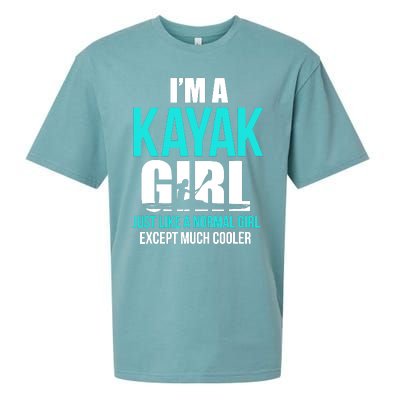 IM A Kayak Girl | Funny Kayaking Sueded Cloud Jersey T-Shirt