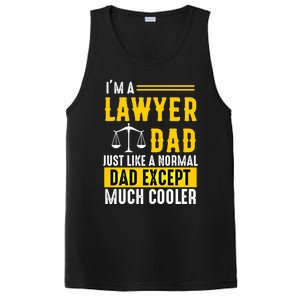 Im A Lawyer Dad Like A Normal Dad Just Much Cooler Funny Gift PosiCharge Competitor Tank