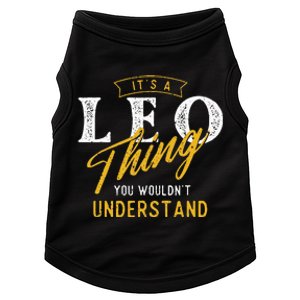 ItS A Leo Thing Zodiac Sign Astrology Birthday Horoscope Doggie Tank