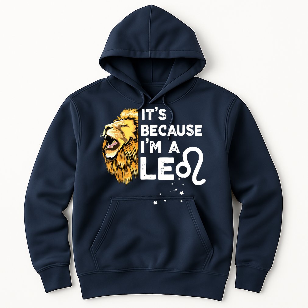 Im A Leo Zodiac Sign Astrology July August Birthday Leo Hoodie