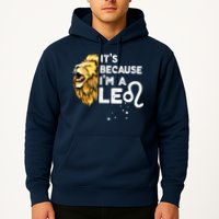Im A Leo Zodiac Sign Astrology July August Birthday Leo Hoodie