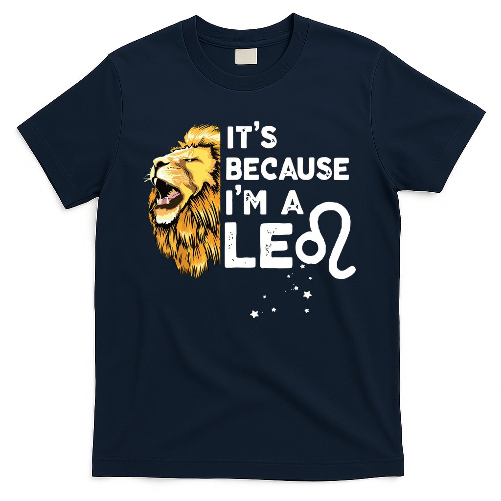 Im A Leo Zodiac Sign Astrology July August Birthday Leo T-Shirt