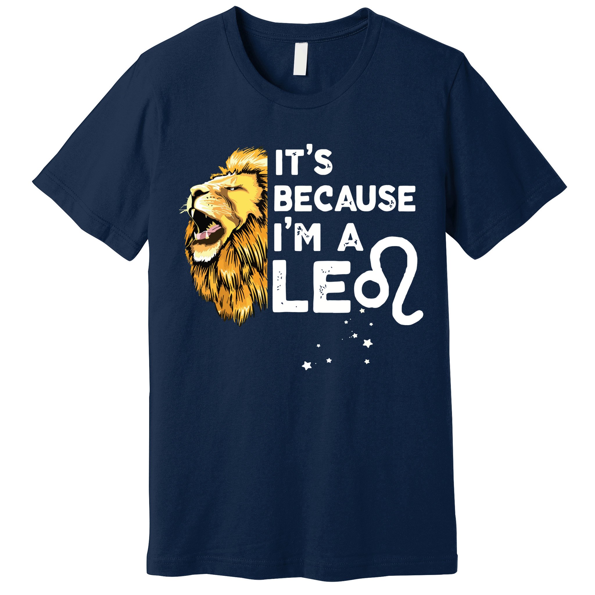 Im A Leo Zodiac Sign Astrology July August Birthday Leo Premium T-Shirt