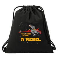 I’M A Loner Dottie A Rebel Pee Wee’S Big Adventure Mashup Drawstring Bag