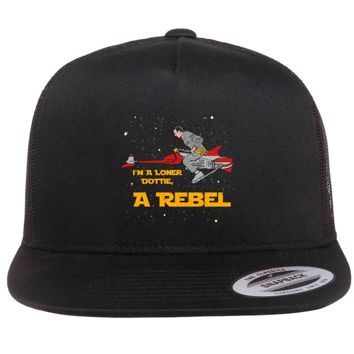 I’M A Loner Dottie A Rebel Pee Wee’S Big Adventure Mashup Flatbill Hat