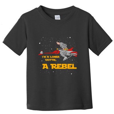 I’M A Loner Dottie A Rebel Pee Wee’S Big Adventure Mashup Toddler T-Shirt