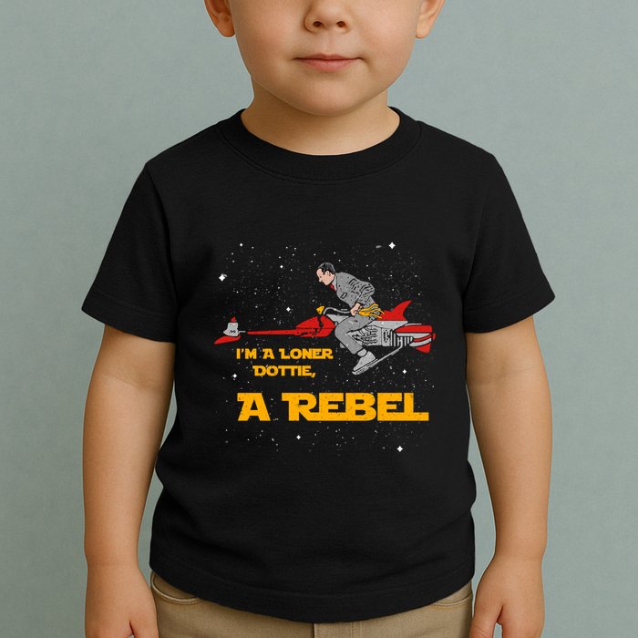 I’M A Loner Dottie A Rebel Pee Wee’S Big Adventure Mashup Toddler T-Shirt