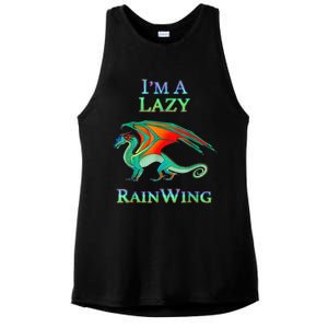 I Am Lazy Rainwing Ladies PosiCharge Tri-Blend Wicking Tank