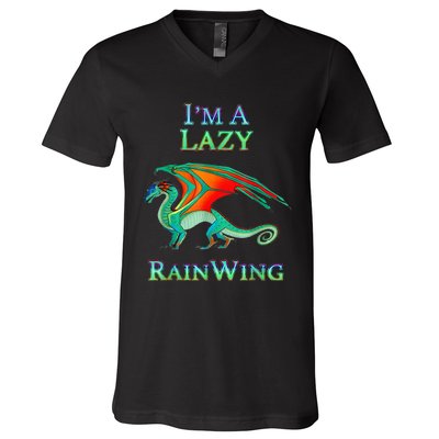 I Am Lazy Rainwing V-Neck T-Shirt