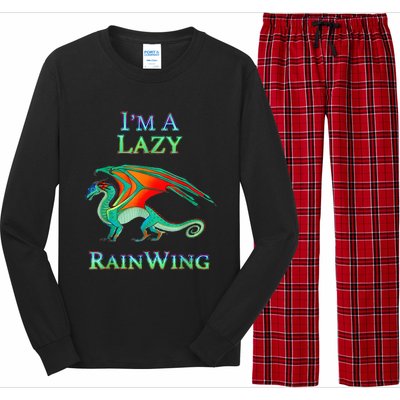 I Am Lazy Rainwing Long Sleeve Pajama Set