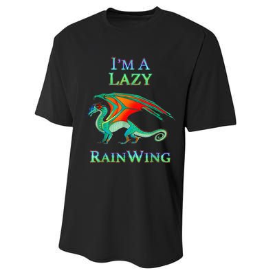 I Am Lazy Rainwing Performance Sprint T-Shirt