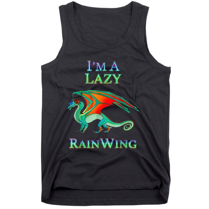 I Am Lazy Rainwing Tank Top