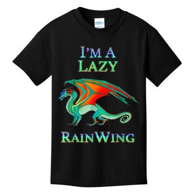 I Am Lazy Rainwing Kids T-Shirt