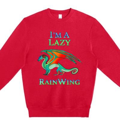 I Am Lazy Rainwing Premium Crewneck Sweatshirt