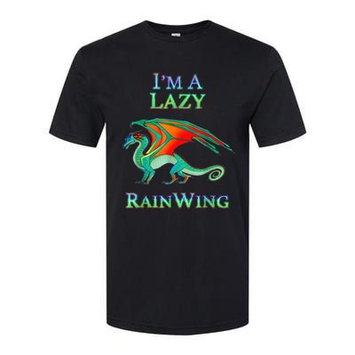 I Am Lazy Rainwing Softstyle CVC T-Shirt