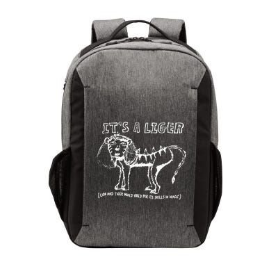 ItS A Liger Lion And Tiger Mixed Bred For Its Skills Vector Backpack