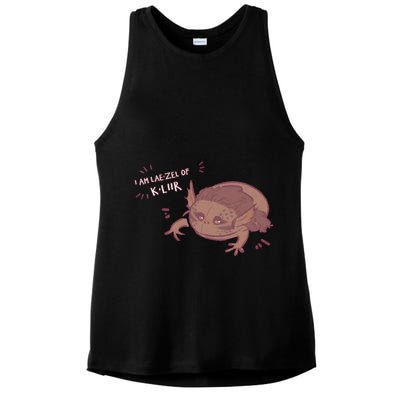 I Am Laezel Of Kliir Baldurs Gate 3 Gamer Game Lover Ladies PosiCharge Tri-Blend Wicking Tank