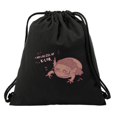 I Am Laezel Of Kliir Baldurs Gate 3 Gamer Game Lover Drawstring Bag