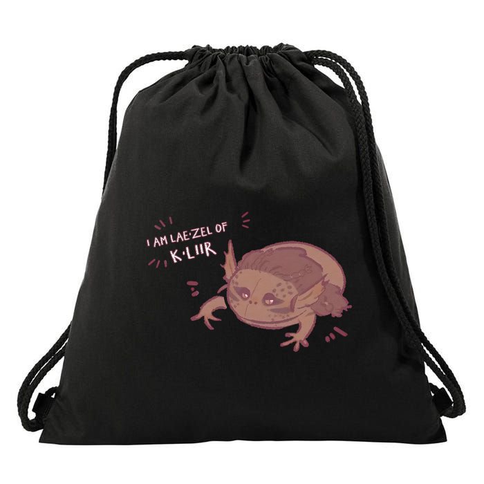 I Am Laezel Of Kliir Baldurs Gate 3 Gamer Game Lover Drawstring Bag