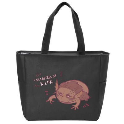 I Am Laezel Of Kliir Baldurs Gate 3 Gamer Game Lover Zip Tote Bag