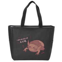 I Am Laezel Of Kliir Baldurs Gate 3 Gamer Game Lover Zip Tote Bag
