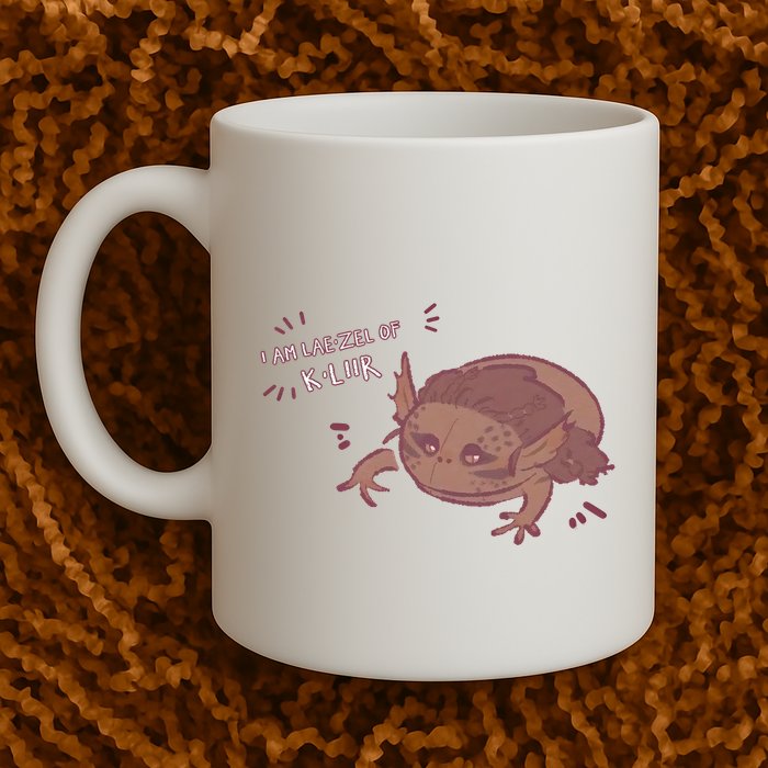 I Am Laezel Of Kliir Baldurs Gate 3 Gamer Game Lover Mug