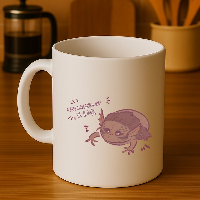 I Am Laezel Of Kliir Baldurs Gate 3 Gamer Game Lover Mug