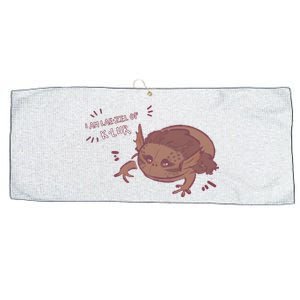 I Am Laezel Of Kliir Baldurs Gate 3 Gamer Game Lover Large Microfiber Waffle Golf Towel