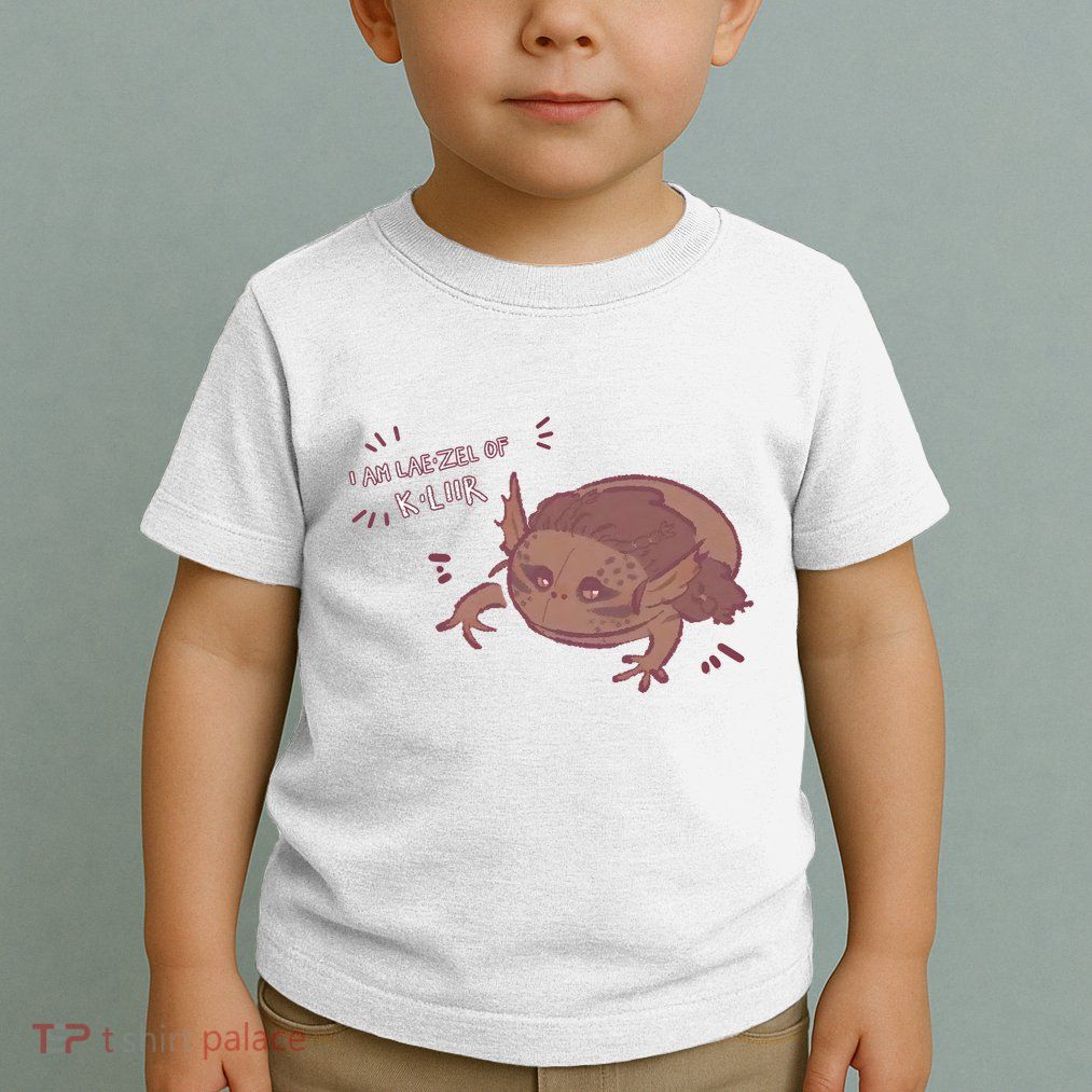 I Am Laezel Of Kliir Baldurs Gate 3 Gamer Game Lover Toddler T-Shirt