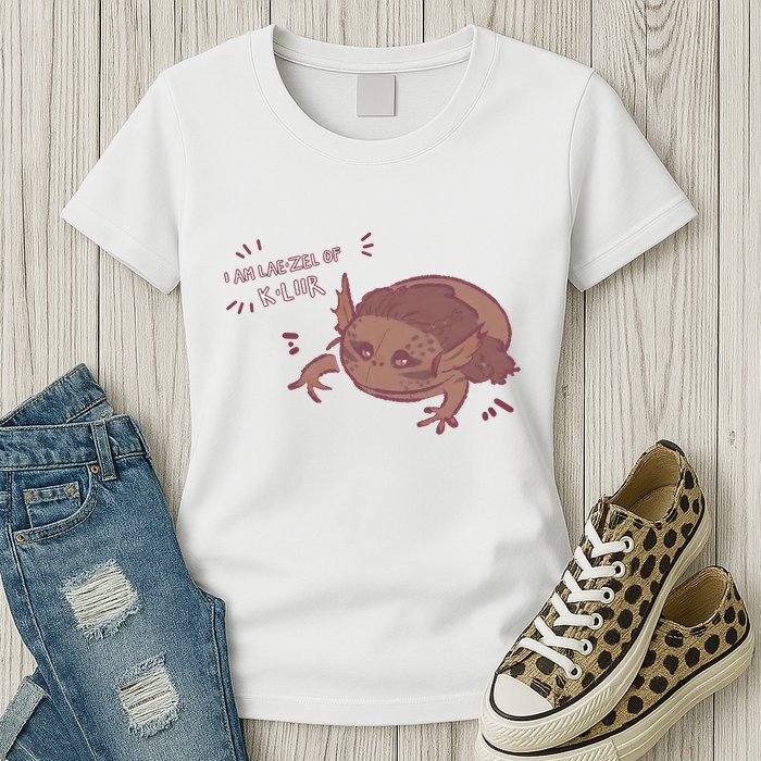 I Am Laezel Of Kliir Baldurs Gate 3 Gamer Game Lover Womens T-Shirt
