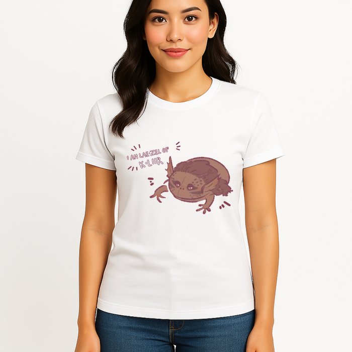 I Am Laezel Of Kliir Baldurs Gate 3 Gamer Game Lover Womens T-Shirt