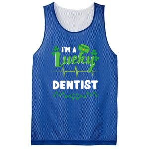 Im A Lucky Dentist St Patricks Day Great Gift Mesh Reversible Basketball Jersey Tank