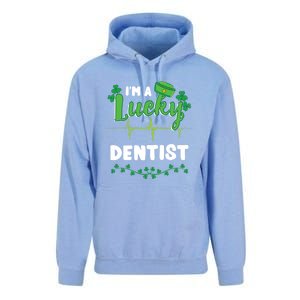 Im A Lucky Dentist St Patricks Day Great Gift Unisex Surf Hoodie