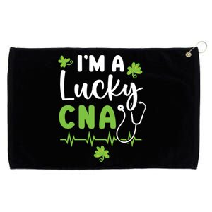 Im A Lucky Cna Certified Nursing Assistant Medical Gift Grommeted Golf Towel