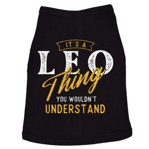 ItS A Leo Thing Zodiac Sign Astrology Birthday Horoscope Doggie Tank