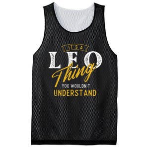 ItS A Leo Thing Zodiac Sign Astrology Birthday Horoscope Mesh Reversible Basketball Jersey Tank